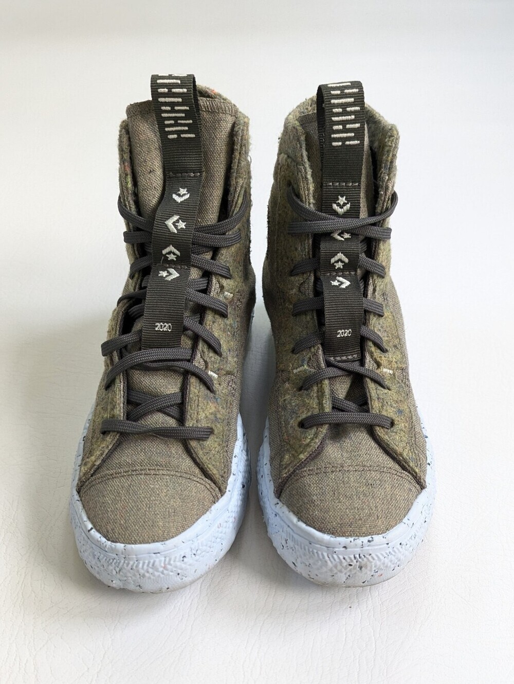 Converse CTAS Crater Hi Yellow/Carbon Jasper Size 6 Women's 4 Men's
